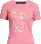 Vinyl Icons Got Too Silly Graphic Baby Tee