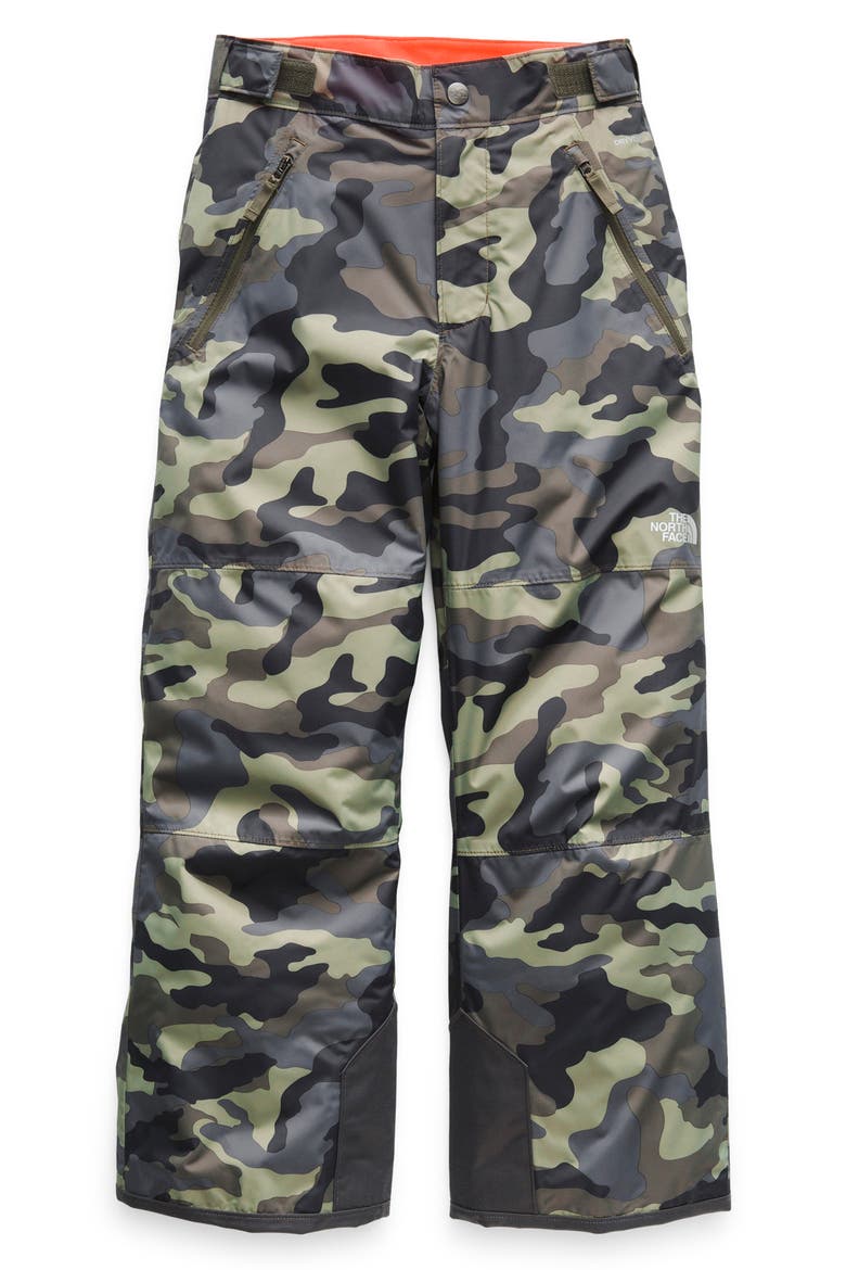 Freedom Waterproof Insulated Pants, Main, color, GREEN CAMOUFLAGE PRINT