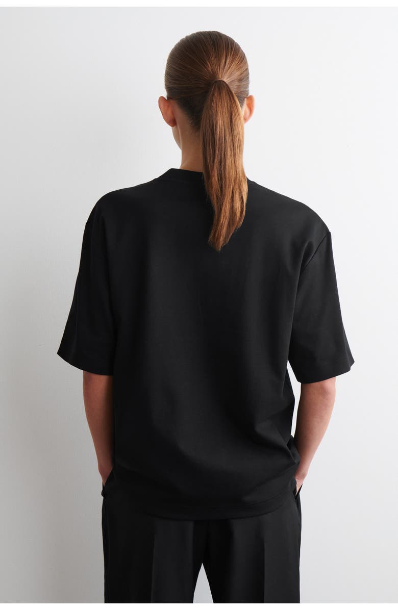 COS Oversized T-Shirt, Alternate, color, Black