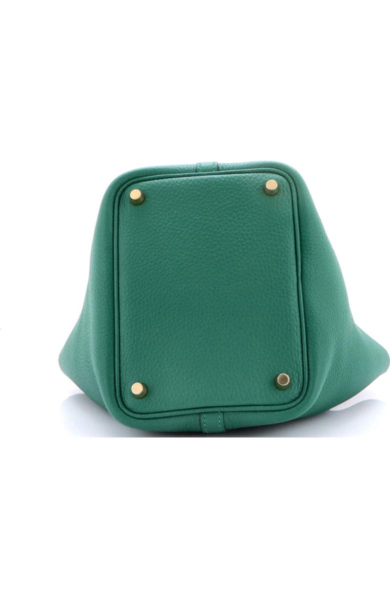 Pre-Owned Hermes Picotin Lock Bag Clemence PM, Alternate, color, Vert Vertigo