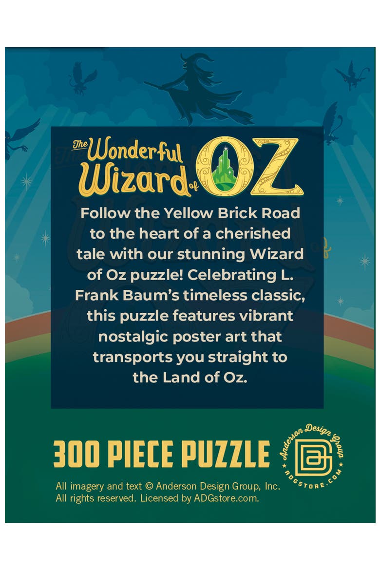 Wonderful Wizard of Oz 300 Piece Puzzle, Alternate, color, Multicolor