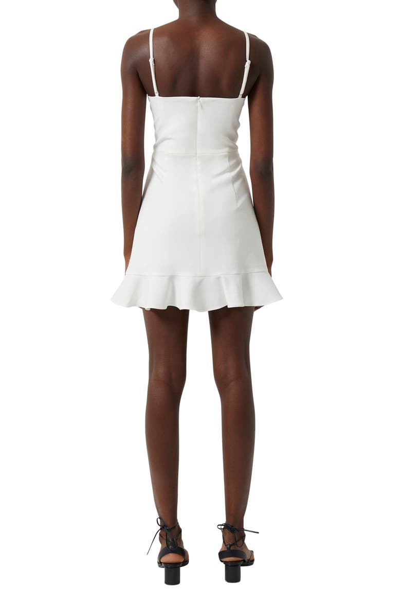 Whisper Frill Hem Dress, Alternate, color, 10-SUMMER WHITE