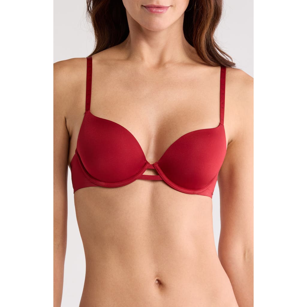 Savage X Fenty Microfiber T-shirt Bra In Red