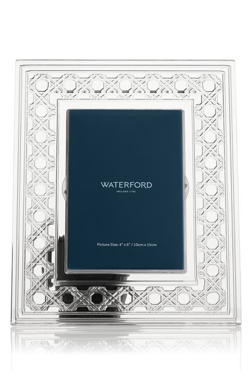 Waterford Opulence Crystal Picture Frame In Transparent
