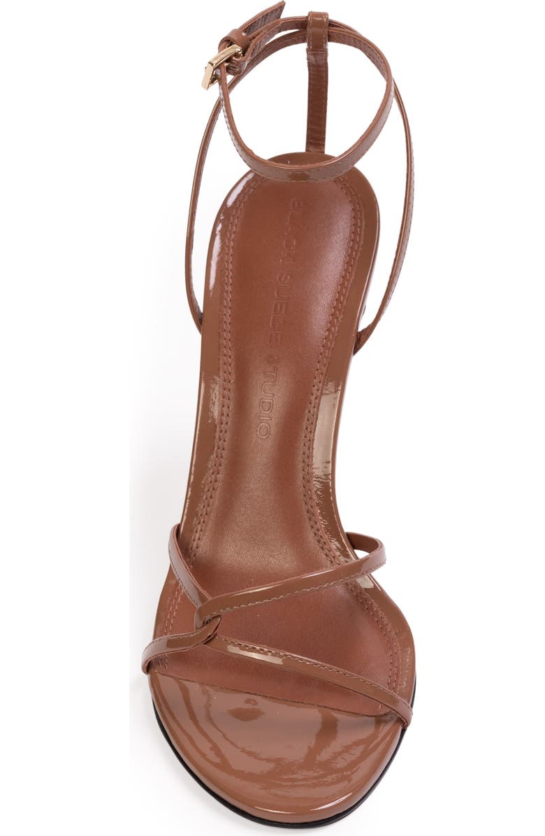 BLACK SUEDE STUDIO Miley 100 Sandal, Alternate, color, Mousse Patent Leather