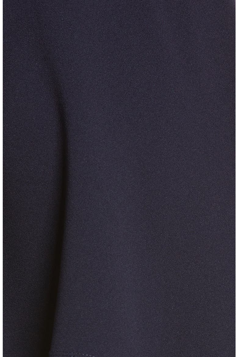 Love, Nickie Lew Layered Mini Skater Dress, Alternate, color, NAVY