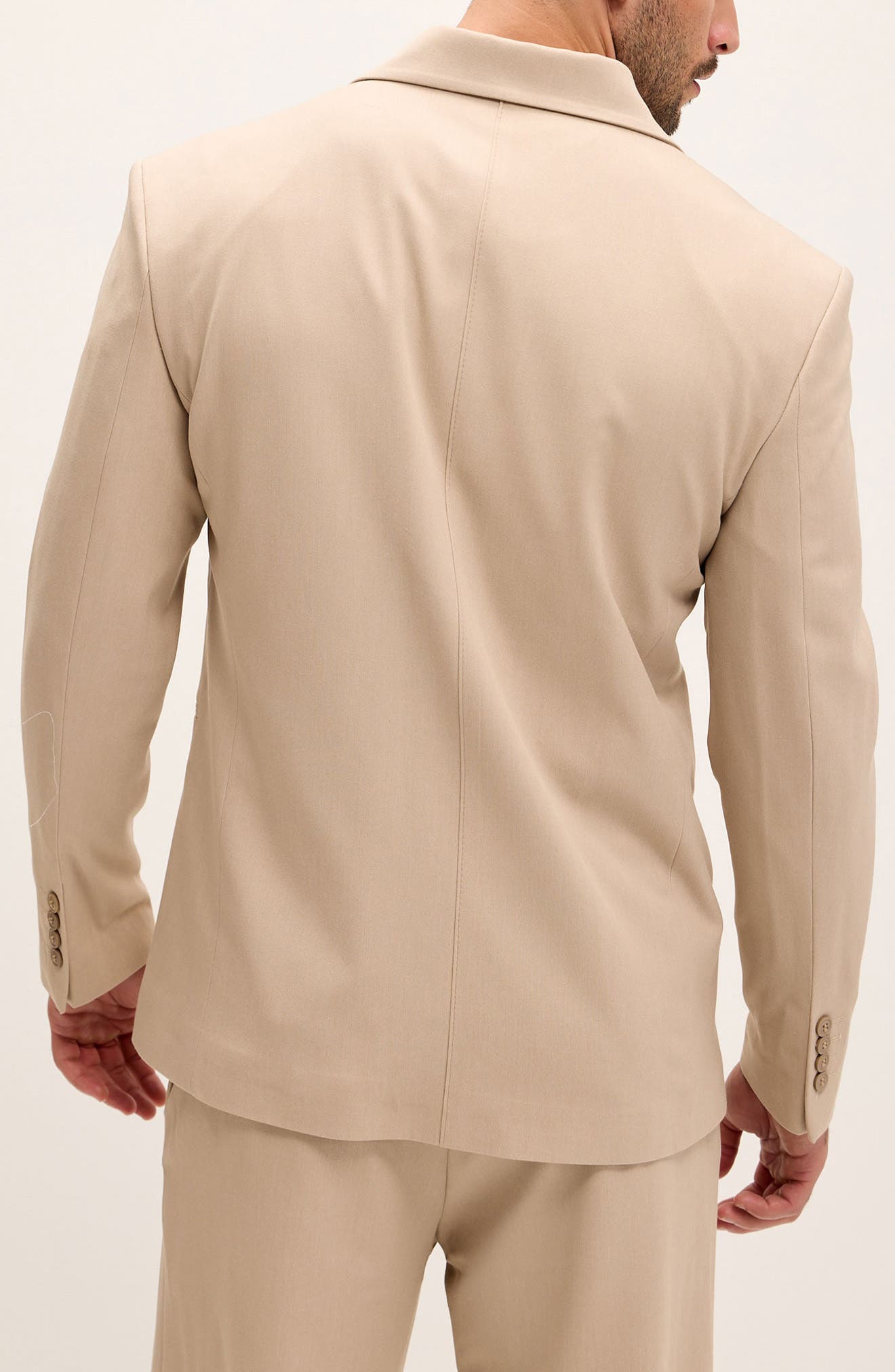Super Relaxed Double Breasted Tuxedo Jacket - image 4