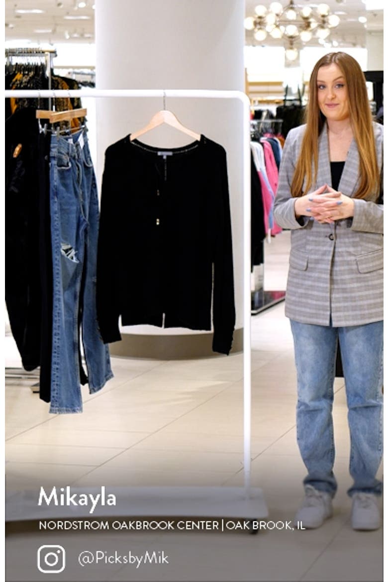 Tie Neck Sweater video