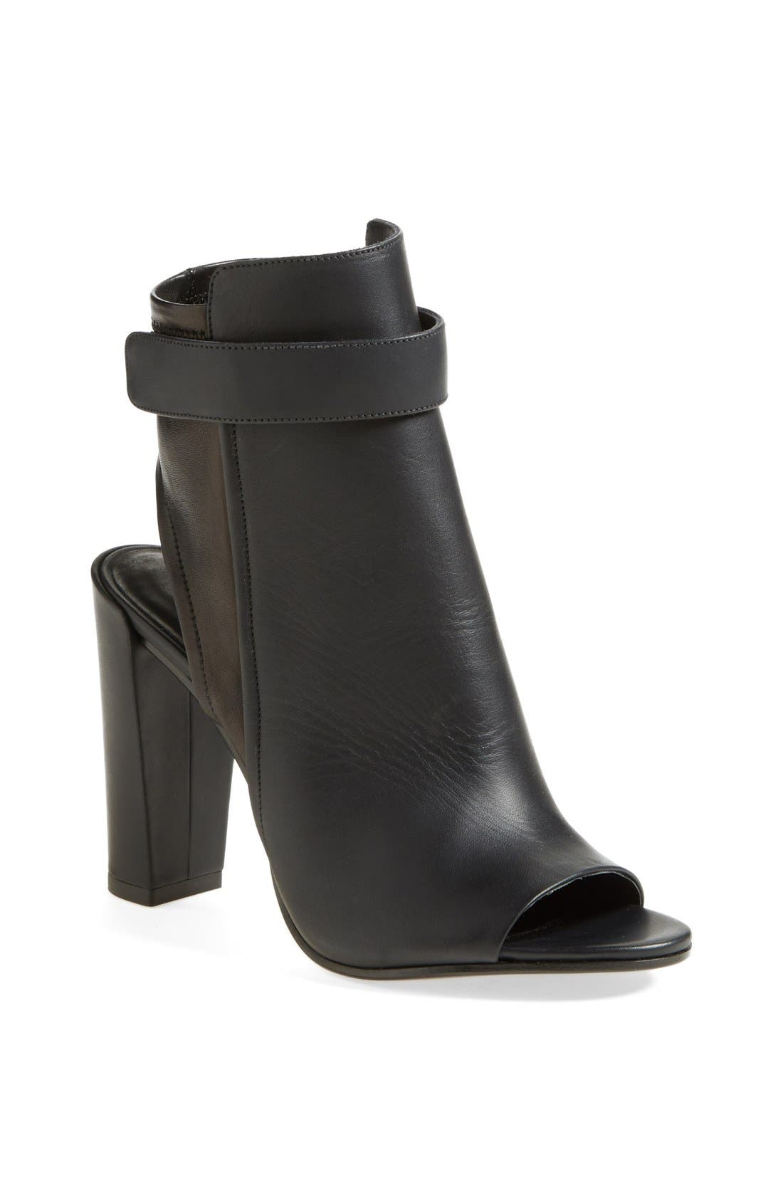 Vince 'Brigham' Open Toe Bootie, Main, color, 