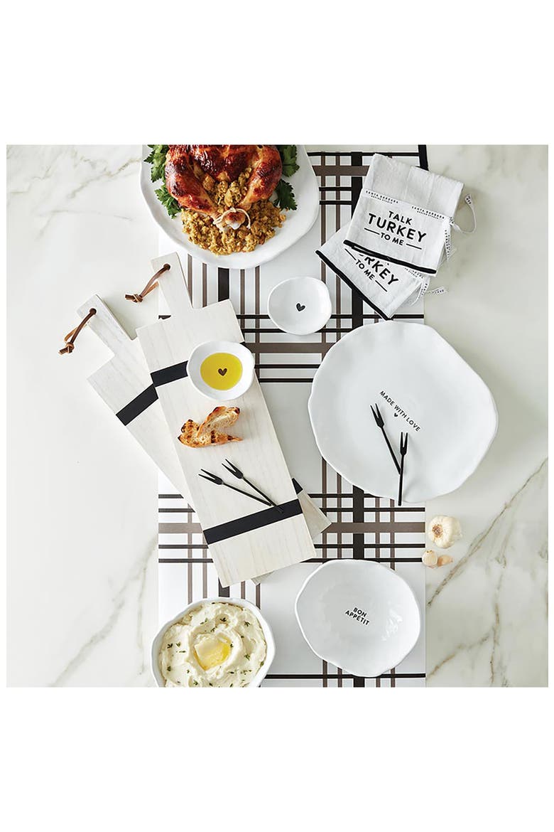 Bon Appétit Ceramic Dinnerware Bowl, Alternate, color, WHITE
