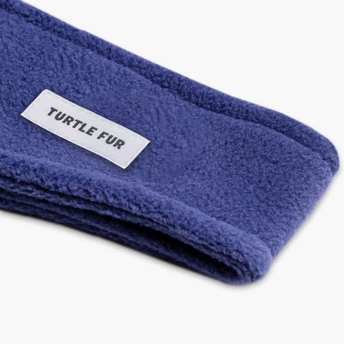 Turtle Fur Bang Band Fleece Headband In Purple