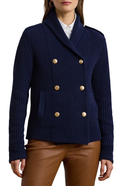 Sweat Cardigan 'Thy' - Blue Nights