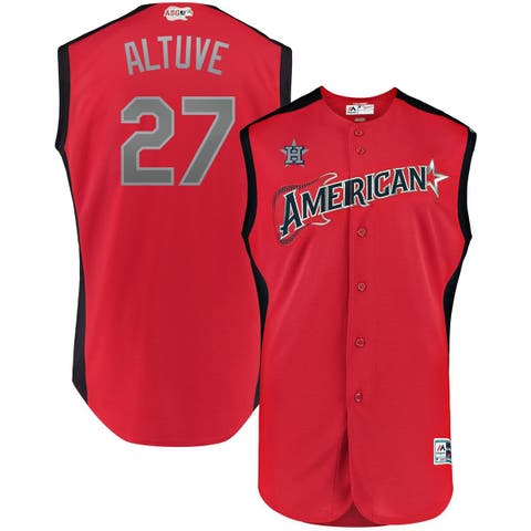 Youth Majestic Jose Altuve Red American League 2019 MLB All-Star Game Player Jersey