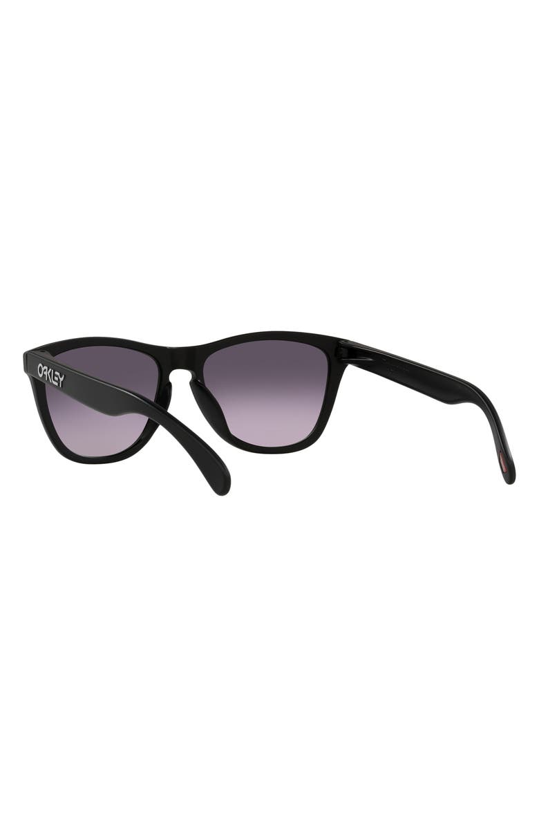 Oakley Frogskins 54mm Gradient Rectangular Sunglasses, Alternate, color, Matte Black