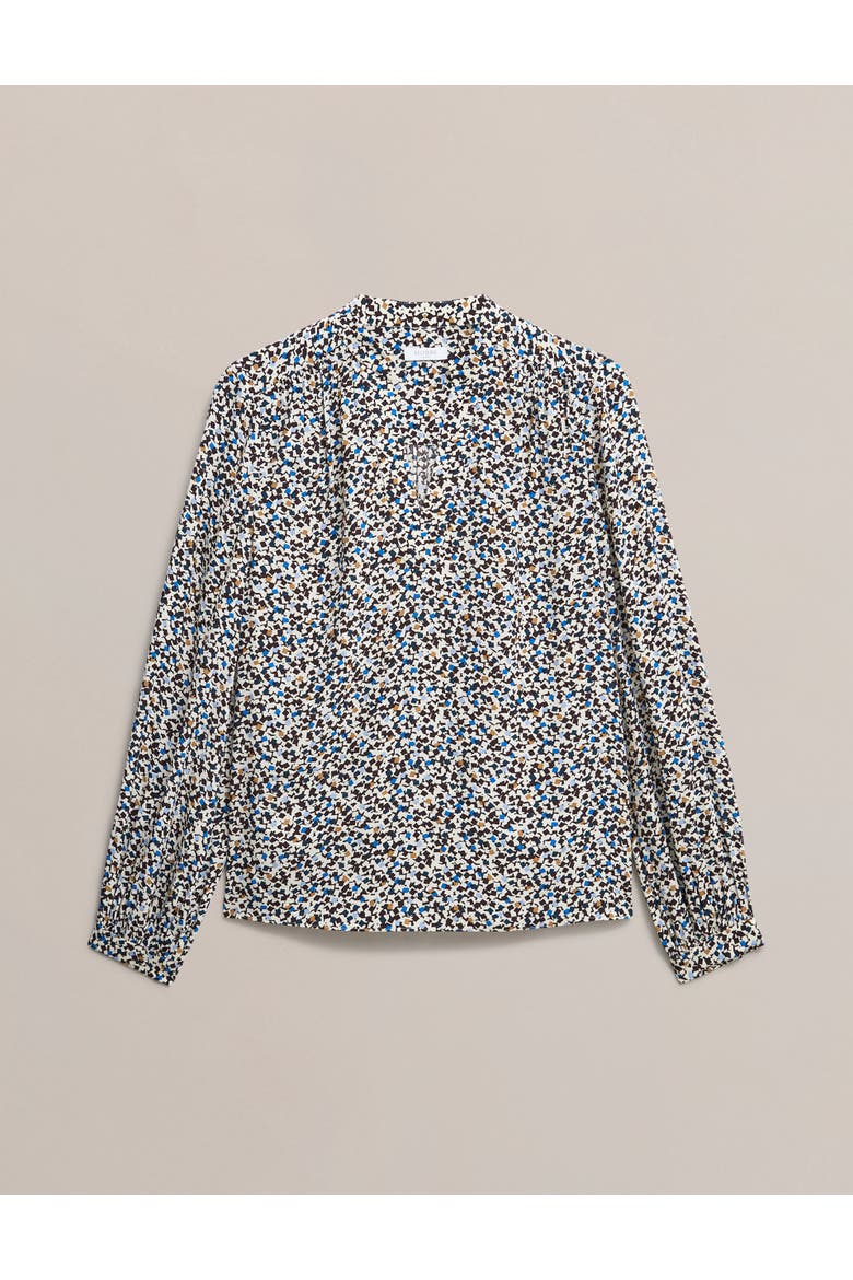 Mila Blouse, Alternate, color, Cream Multi