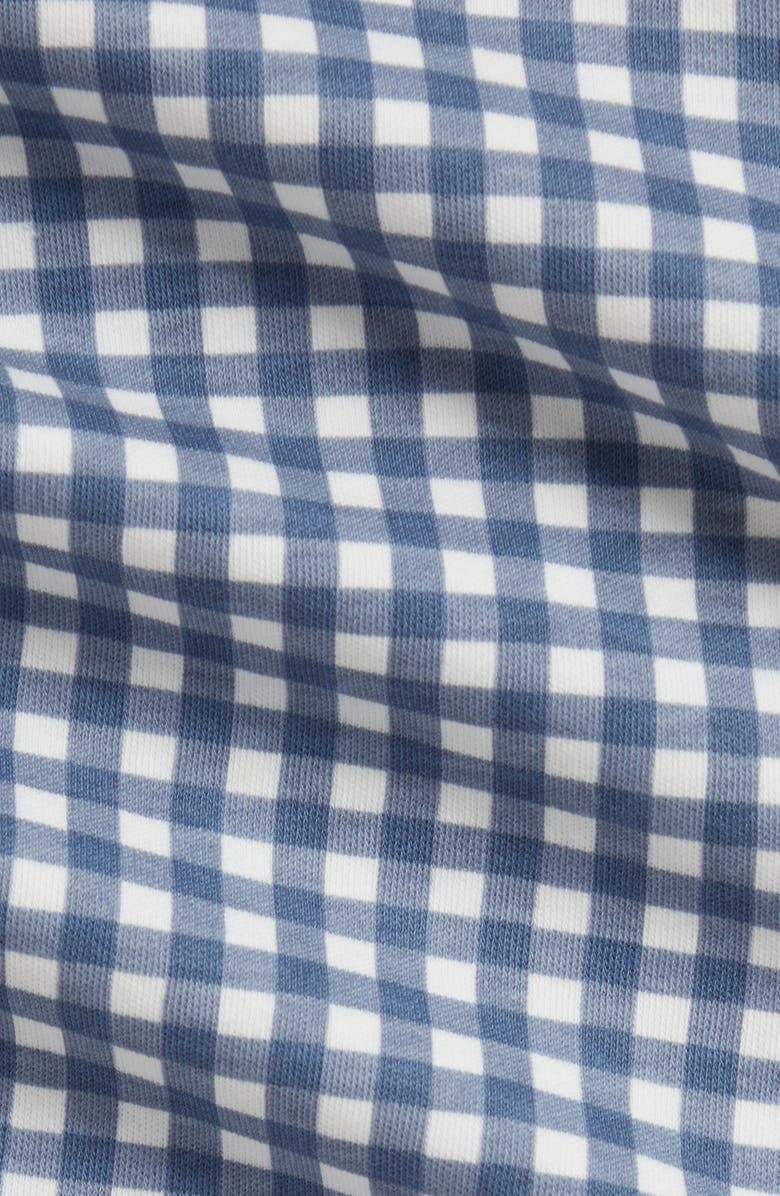 Ralph Lauren Gingham Cotton Polo Shortall, Alternate, color, Baby Gingham