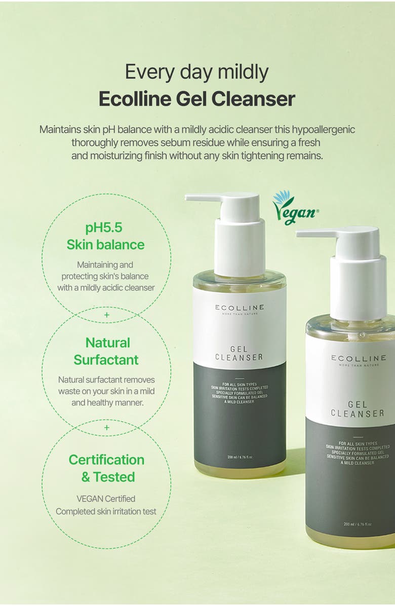 Ecolline Gel Cleanser, Alternate, color, NO COLOR