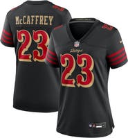 Nike Women's Nike Christian McCaffrey Black San Francisco 49ers 2025 Rivalries Collection Game Jersey