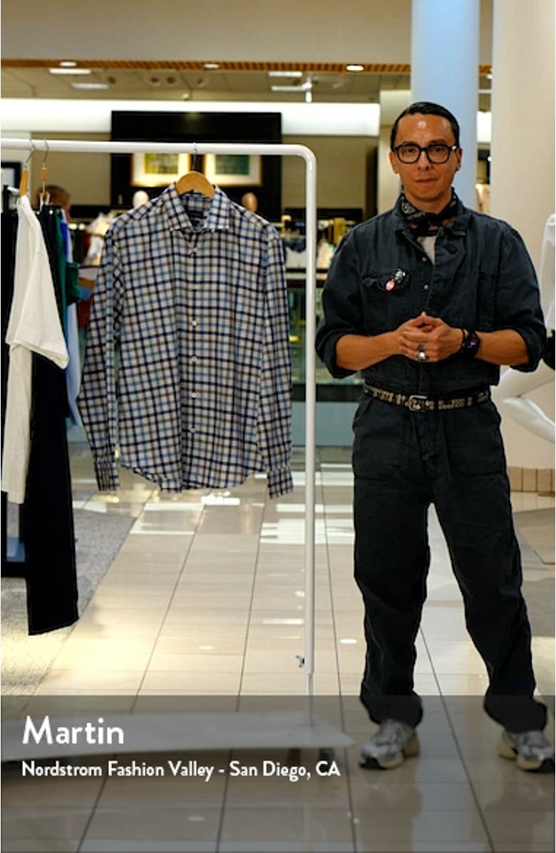 Classic Fit Check Button-Up Shirt, sales video thumbnail
