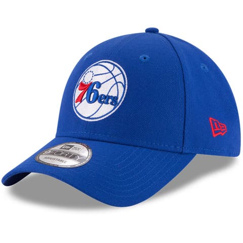 Men's New Era Royal Philadelphia 76ers Official Team Color 9FORTY Adjustable Hat