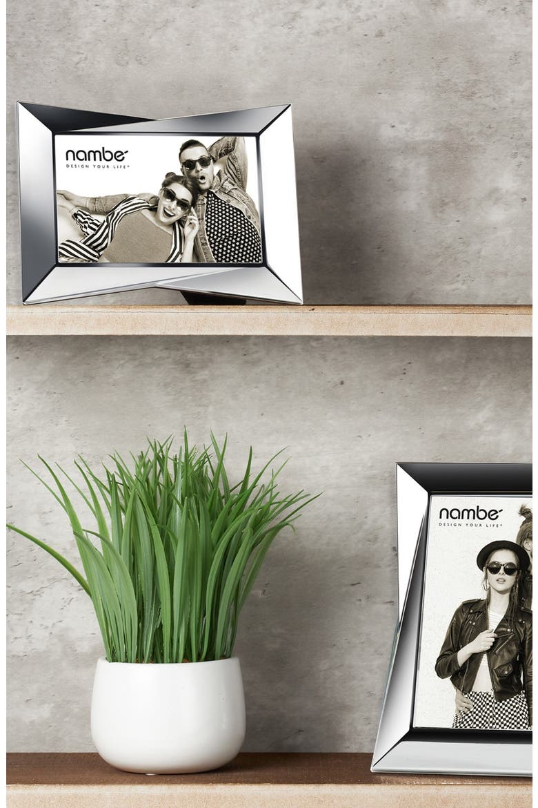 Bevel Picture Frame, Alternate, color, SILVER