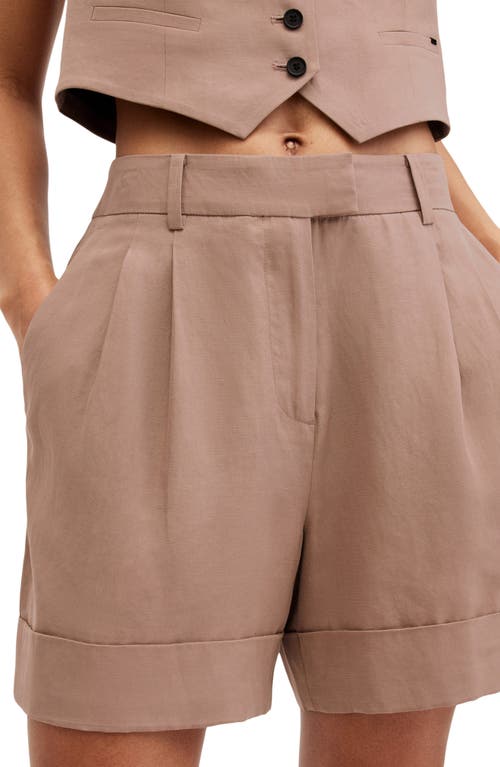 Shop Allsaints Deri Lyn Cuff Shorts