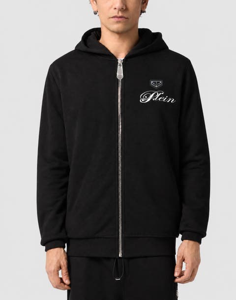 Hoodie Zip Teddy Stones Men