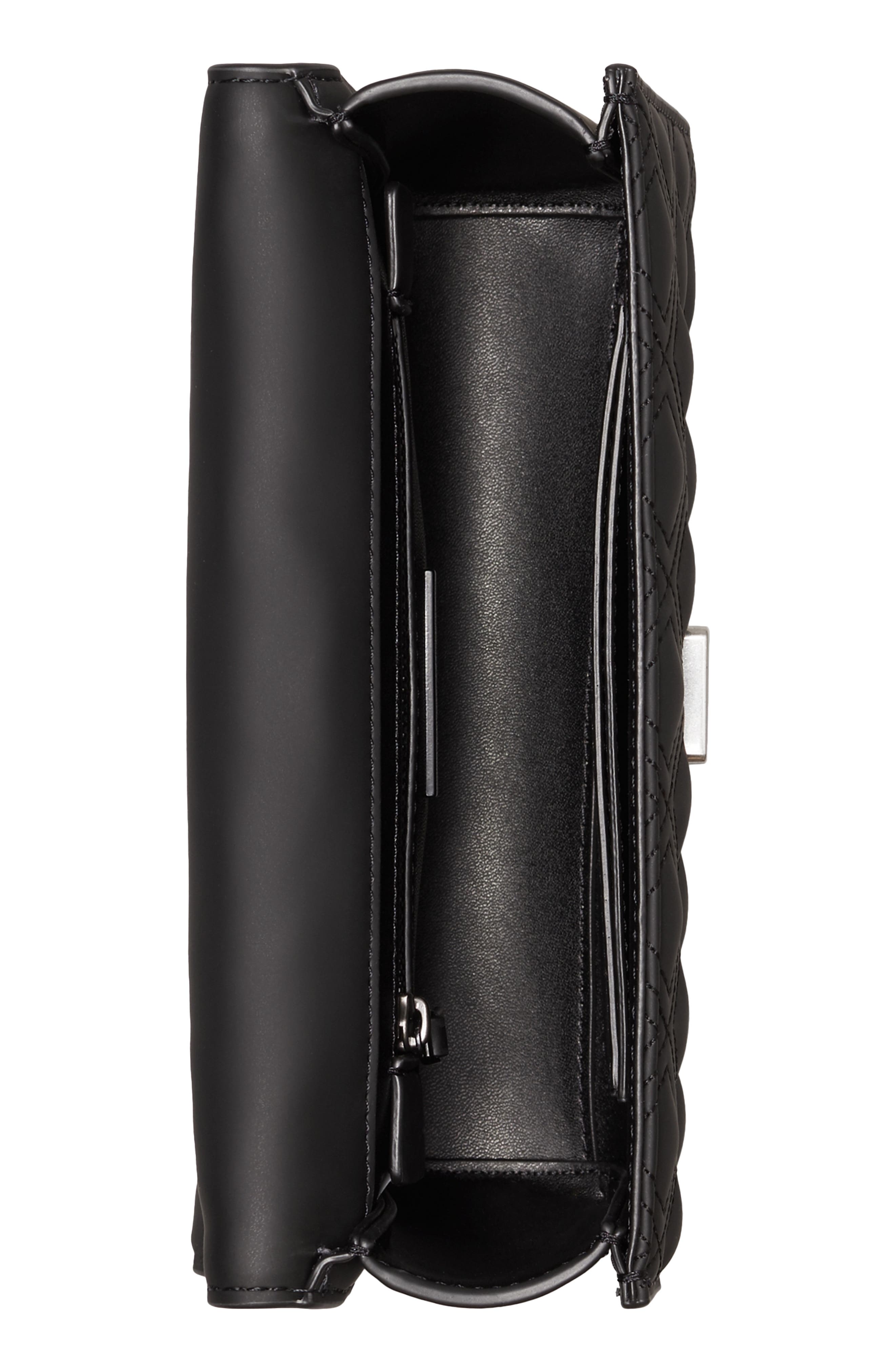 Tory Burch Fleming Matte Small Convertible Shoulder Bag, Alternate, color, 