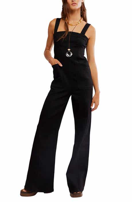 Suns Out Denim Bootcut Jumpsuit