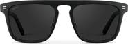 WMP Eyewear Sawyer - 53mm Squared Aviator Polarized Sunglasses