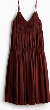 H&M Smocked Strappy Dress