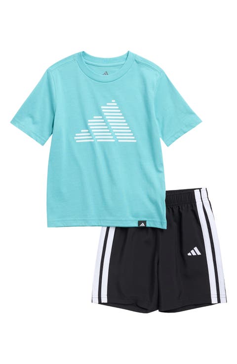 Kids' Performance Graphic T-Shirt & Shorts Set (Little Kid)