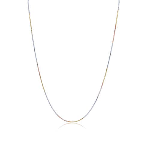Tricolor Chain Necklace