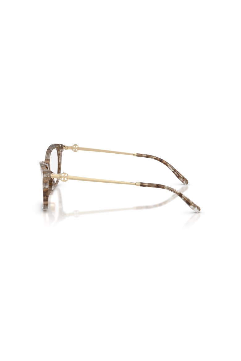 55mm Square optical glasses, Alternate, color, Brown