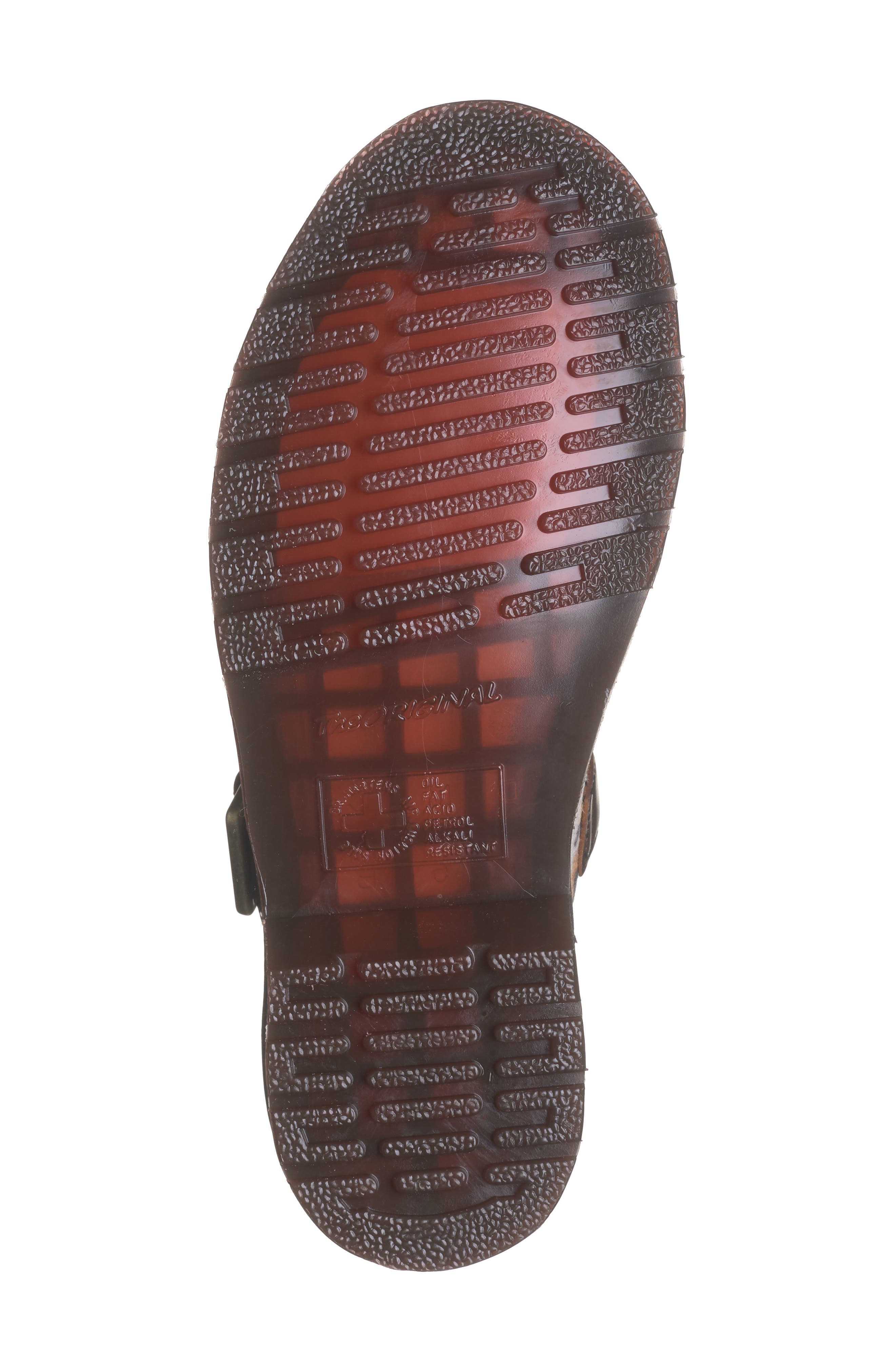 Dr. Martens Genuine Calf Hair T-Bar Shoe, Alternate, color, 