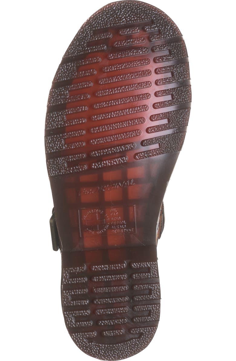 Dr. Martens Genuine Calf Hair T-Bar Shoe, Alternate, color,