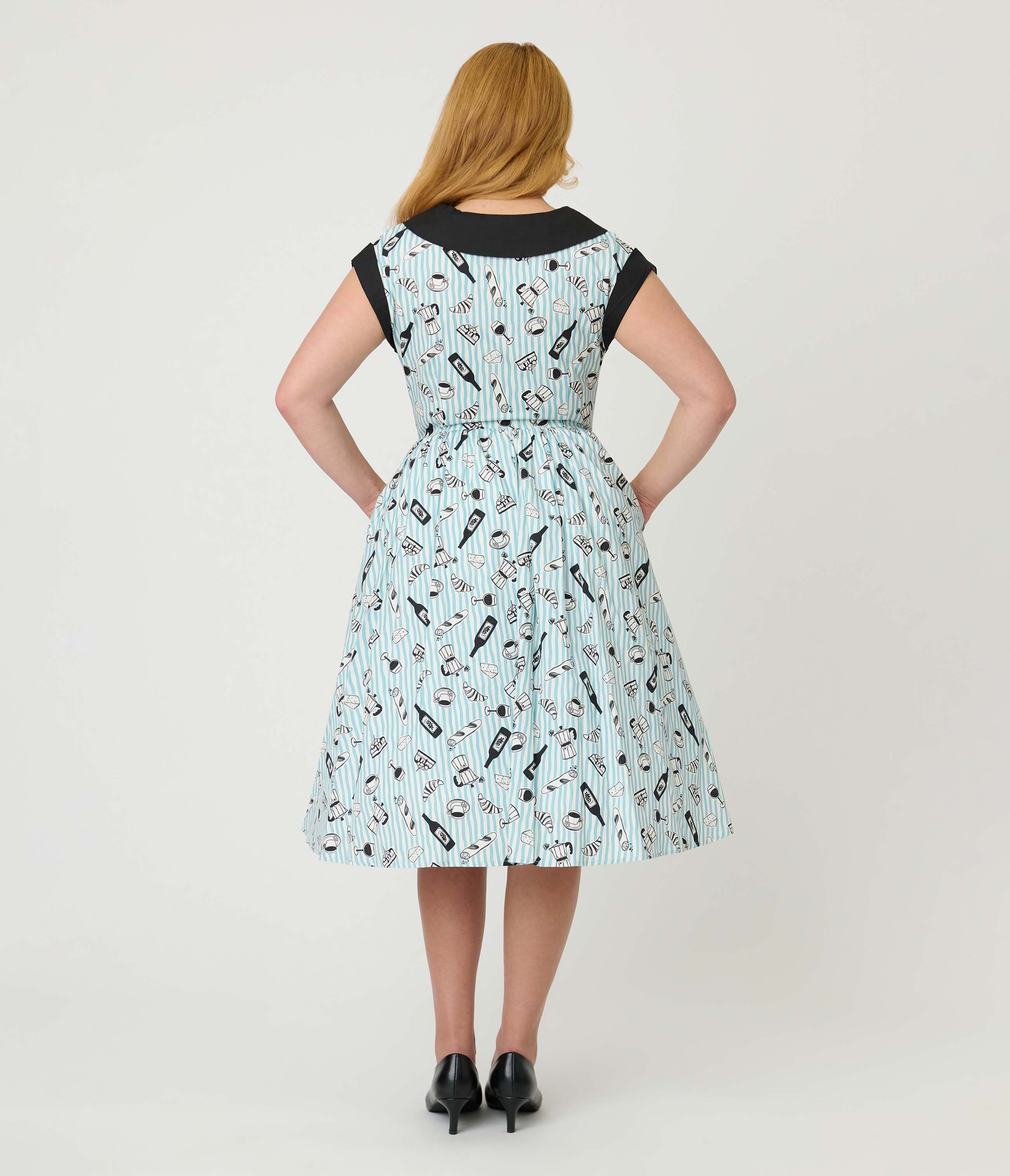 Cafe Swing Dress - image 2