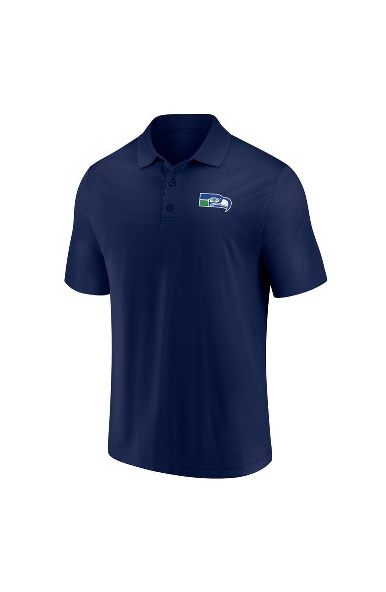 FANATICS Men's Fanatics Branded College Navy/Neon Green Seattle Seahawks Home and Away 2-Pack Polo Set, Alternate, color,