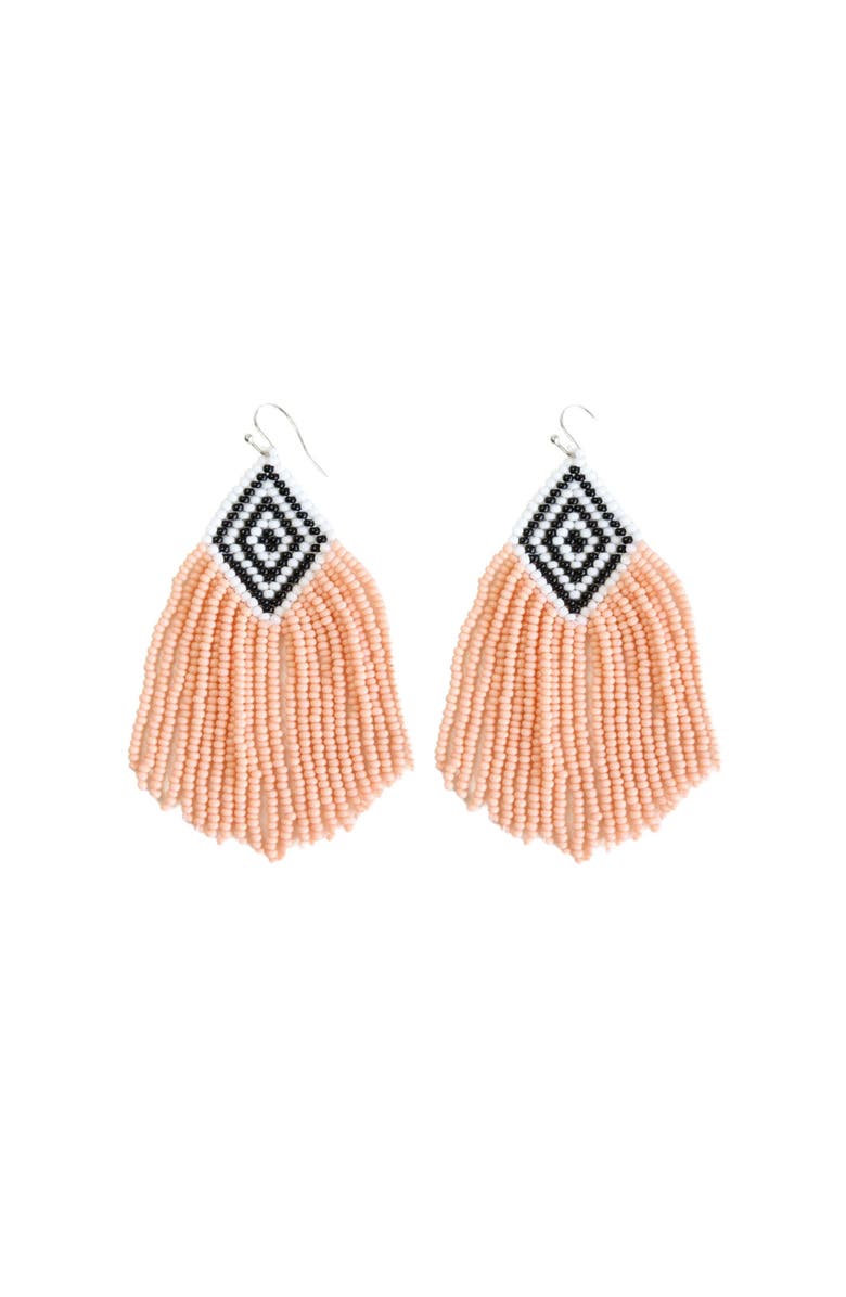 Fosterie Sunset Embera Earrings, Main, color, Sunset