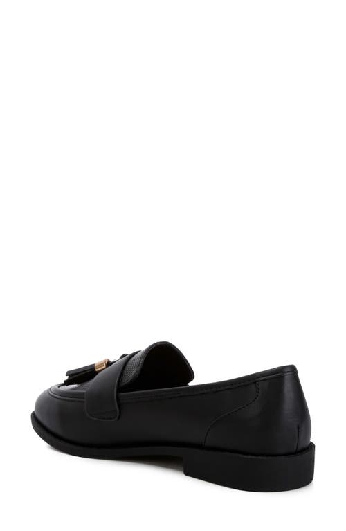 London Rag Alibi Tassel Loafer In Animal Print