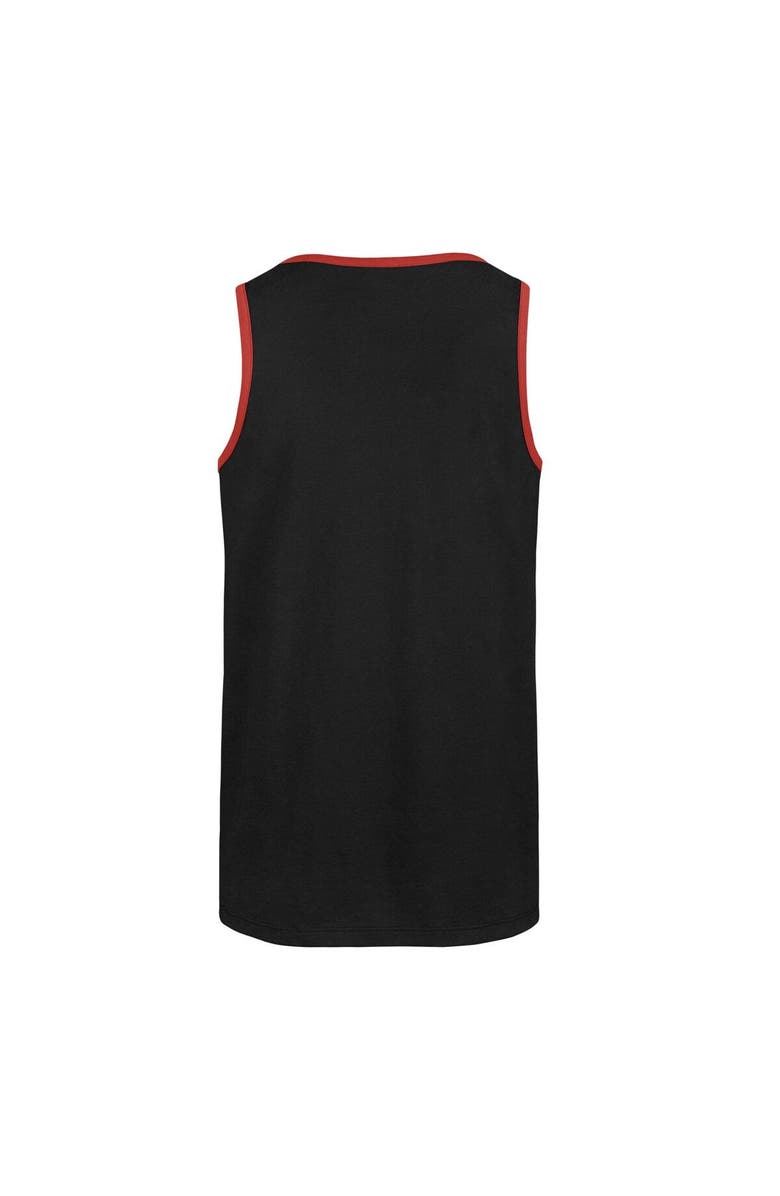 '47 Men's '47  Black Atlanta Falcons Winger Franklin Tank Top, Alternate, color, Black