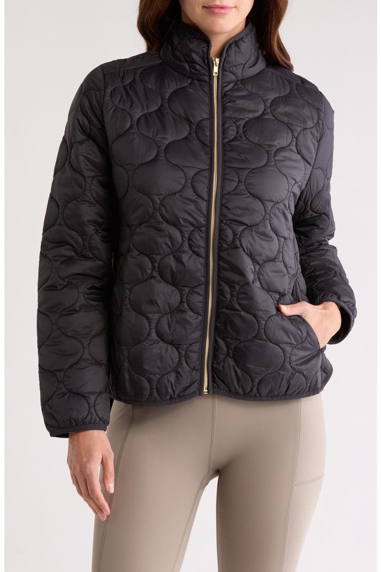 Onion Quilted Jacket, Main, color, BLACK