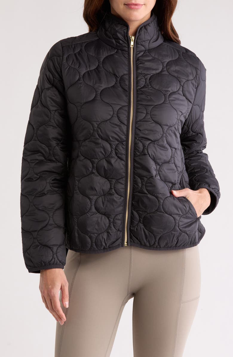 X by Gottex Onion Quilted Jacket, Main, color, 