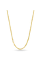 Gold-Plated Sterling Silver 3MM Herringbone Necklace