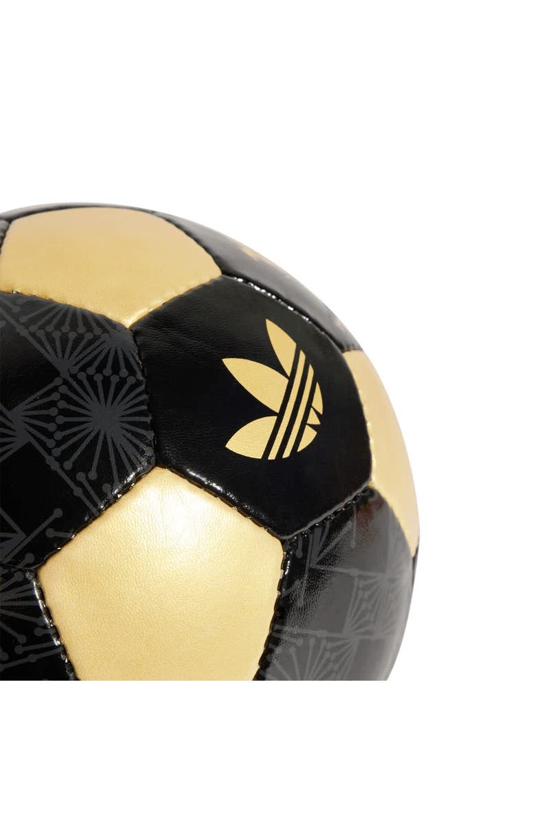 adidas Men's adidas Black/Gold Mexico National Team 2025 Third Jersey Soccer Ball, Alternate, color, 