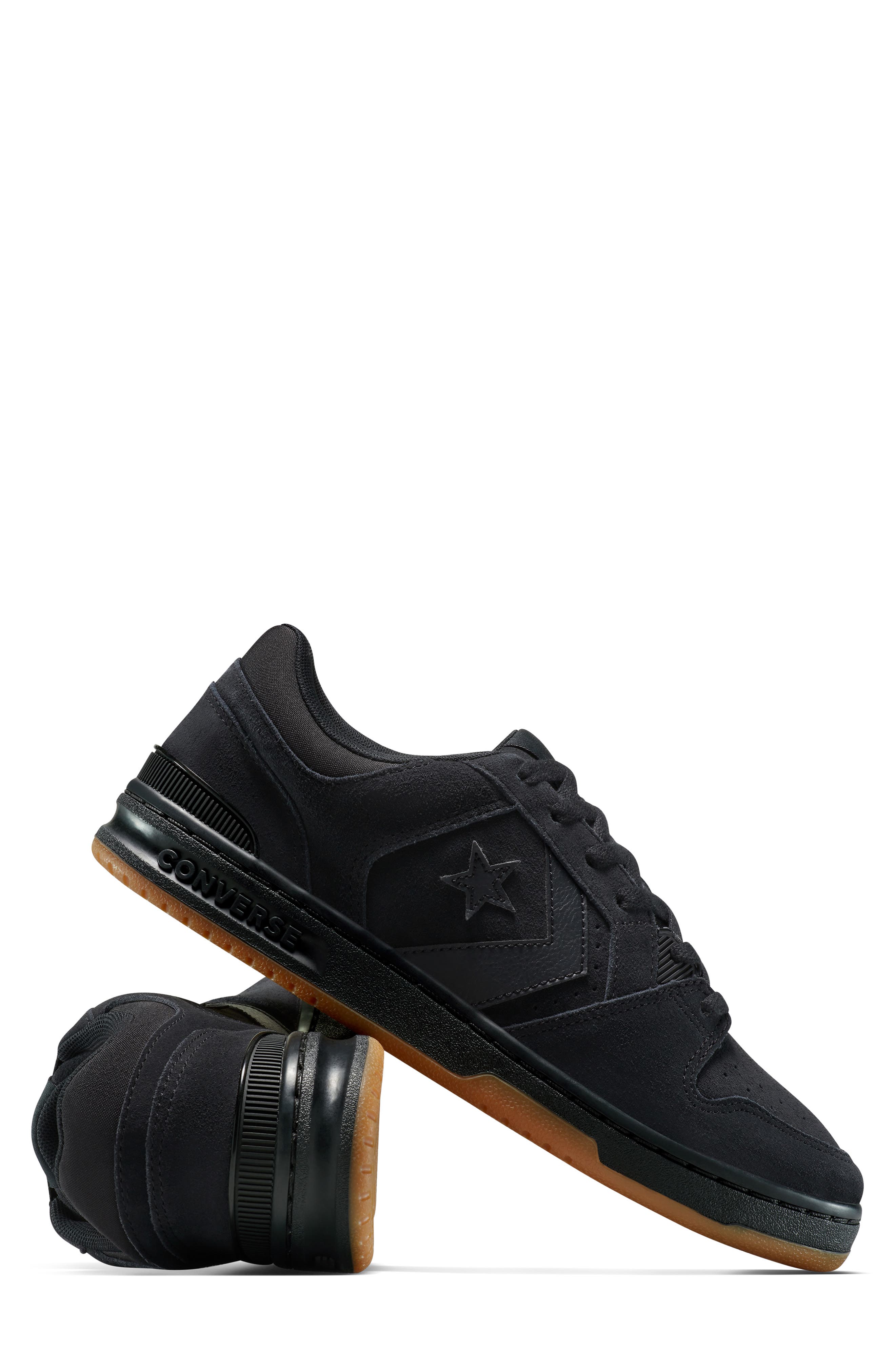 CL98 OX Sneaker, Alternate, color, BLACK/ BLACK/ GUM