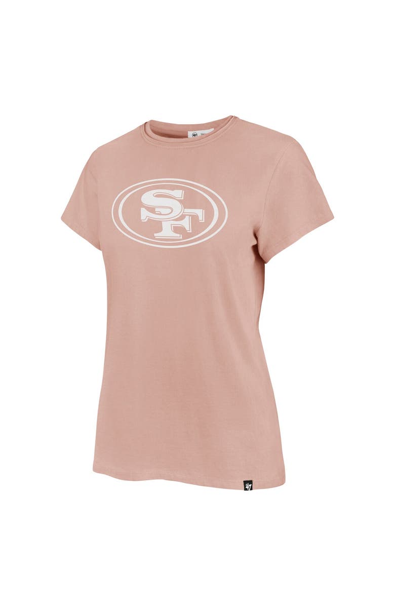 '47 Women's '47  Light Pink San Francisco 49ers Premier Frankie T-Shirt, Alternate, color, Light Pink