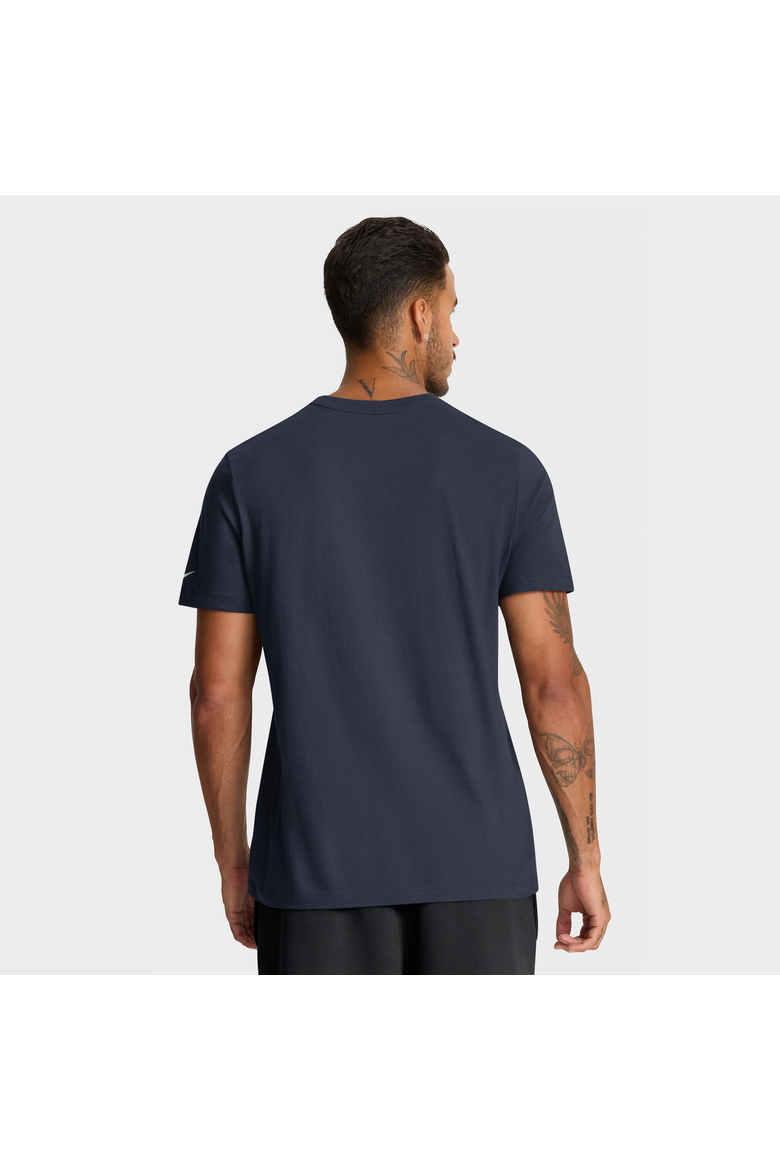 Men's Nike College Navy Seattle Seahawks Essential Logo T-Shirt, Alternate, color, College Navy