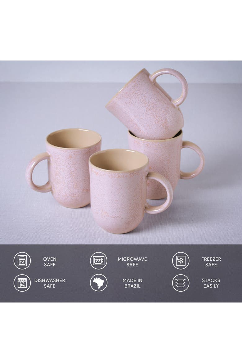 Coup Mug Set of 4, Alternate, color, Litchi