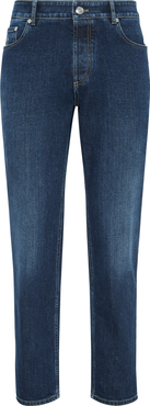 Brunello Cucinelli Traditional fit five-pocket trousers